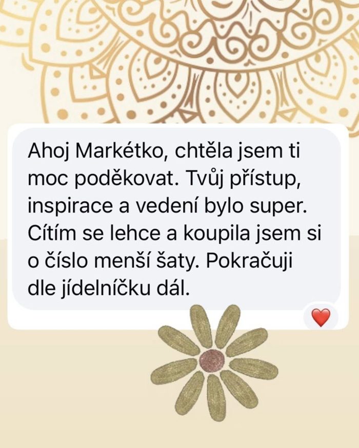 Zpráva od klientky